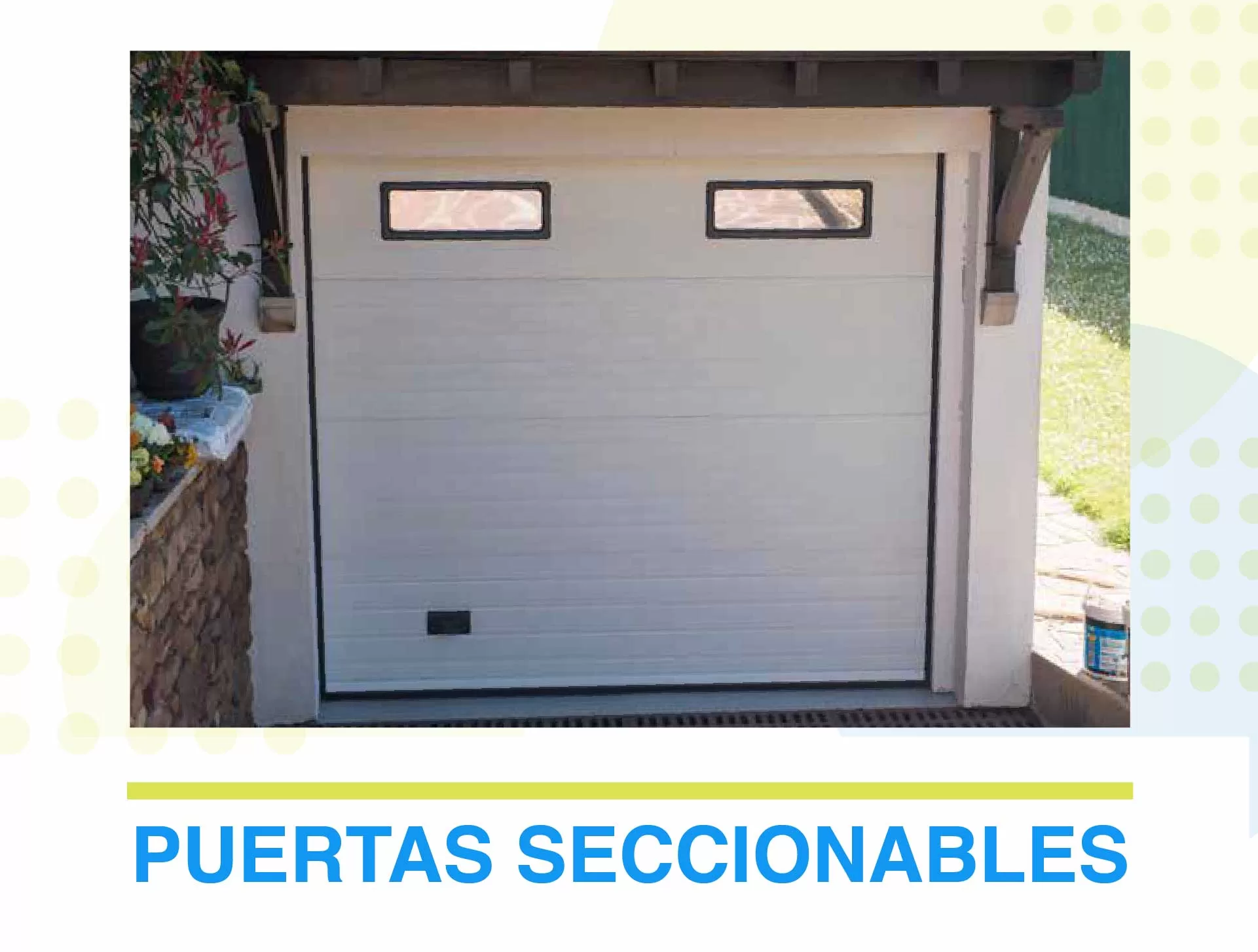 puertas automatizadas seccionable